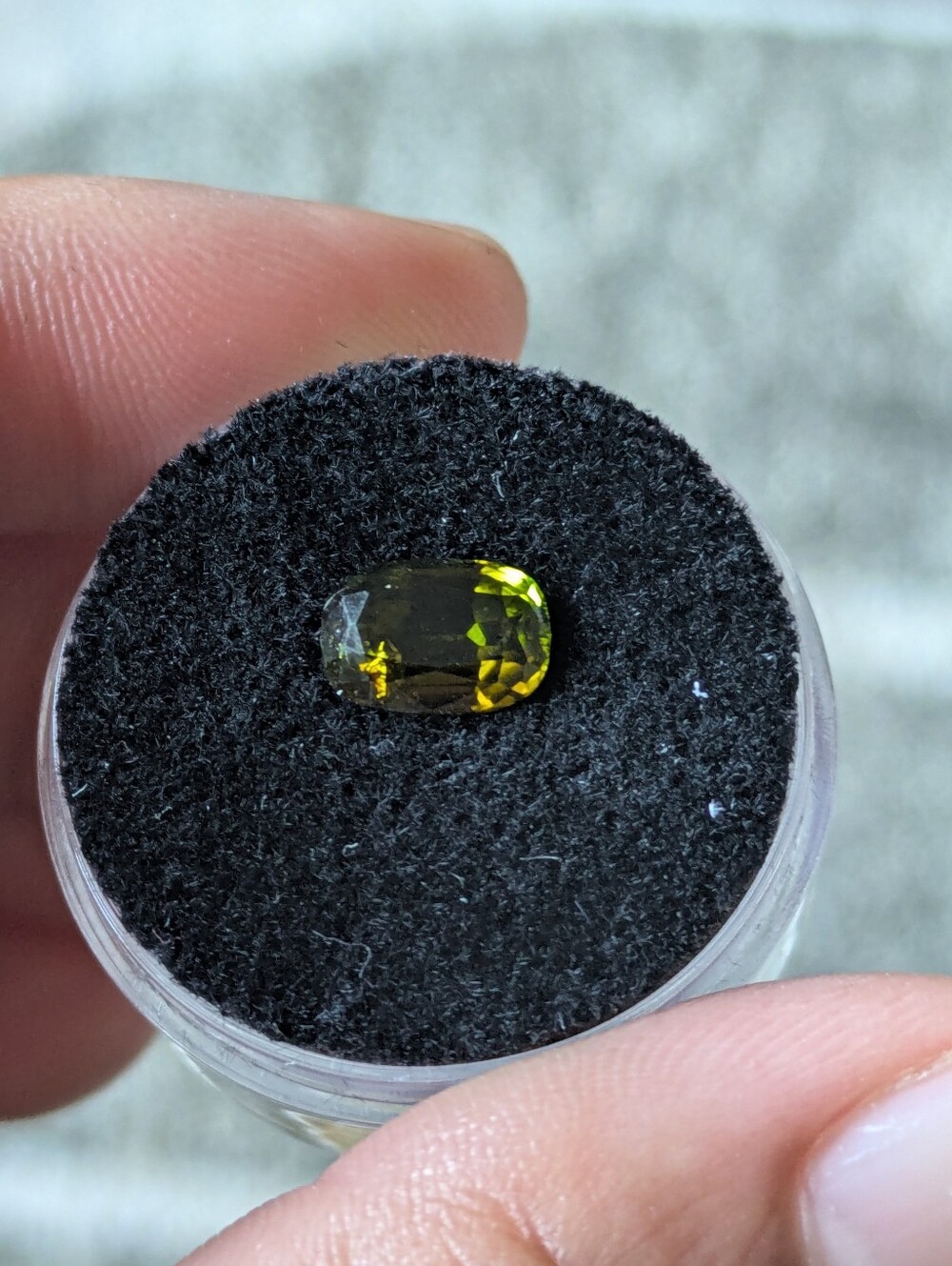 Gorgeous 1.4 Carat Bi-Color Tourmaline
